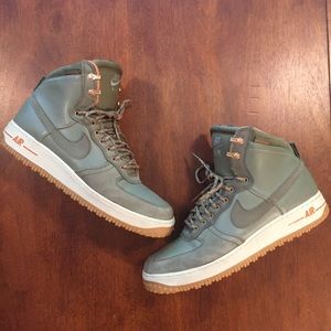 Nike Air Force One Hi Duckboot Size 12 Waterproof